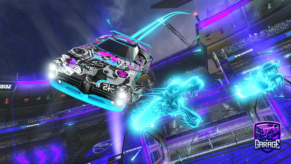 A Rocket League car design from DavidMcCu