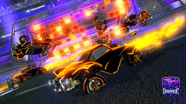 A Rocket League car design from OfficialCod128