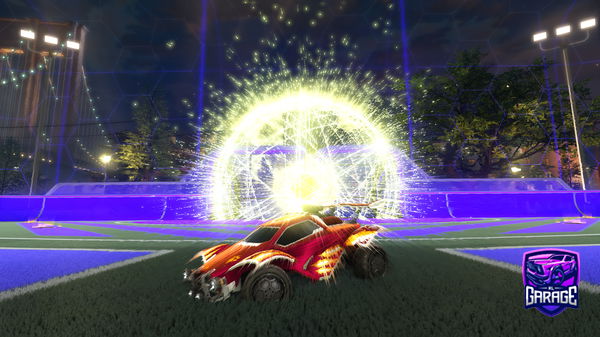 A Rocket League car design from TheJWest