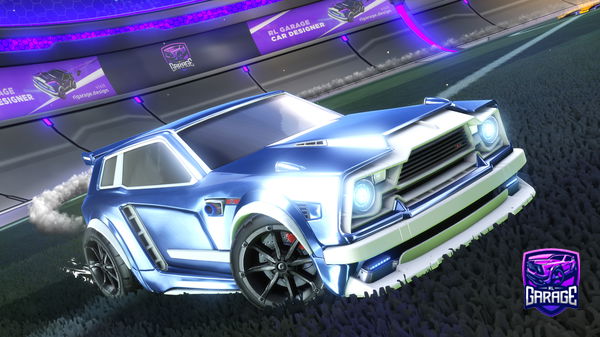 A Rocket League car design from ZachyPoo14