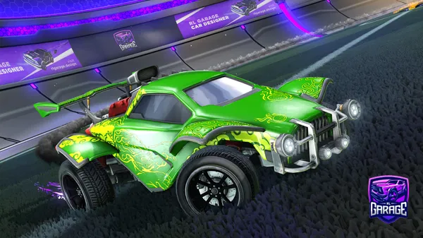 A Rocket League car design from ItzNils