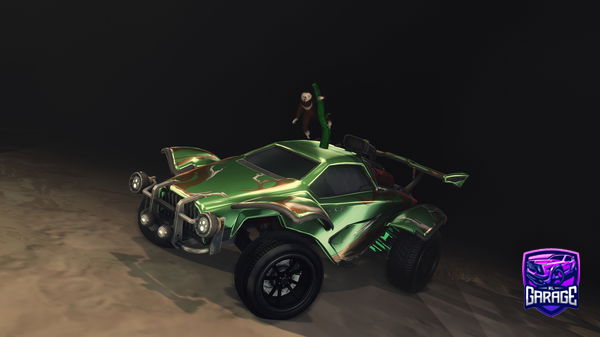 A Rocket League car design from bolt08