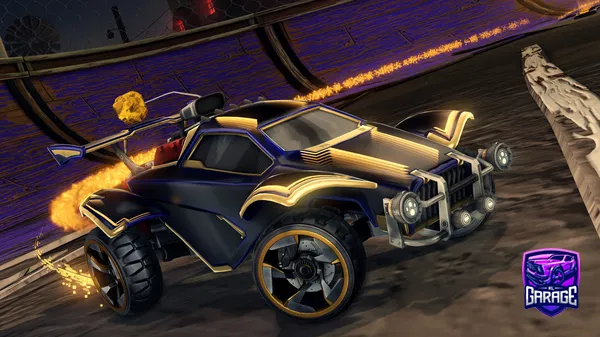 A Rocket League car design from BurningRocket07