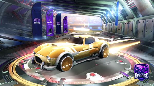 A Rocket League car design from Rog-strix