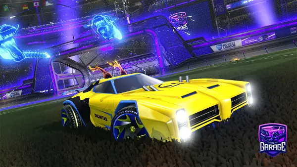 A Rocket League car design from thebeast122