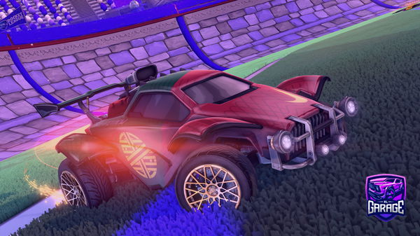 A Rocket League car design from Thomson1x