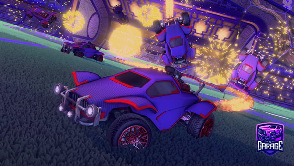 A Rocket League car design from ilikecherry