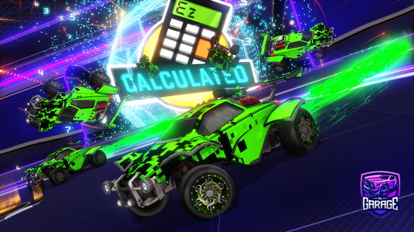 A Rocket League car design from TheSocialCOW