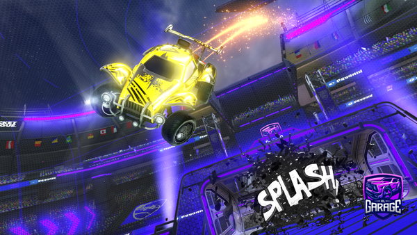 A Rocket League car design from reyrizk