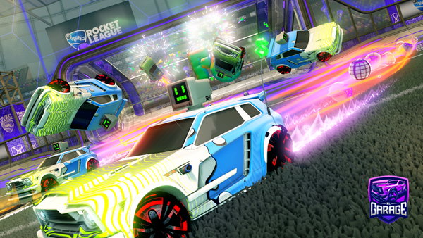 A Rocket League car design from ts201