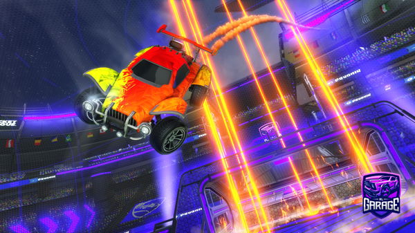 A Rocket League car design from KrsnElite