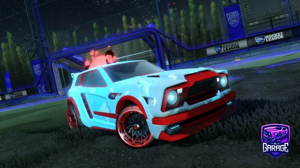 A Rocket League car design from ltm0786