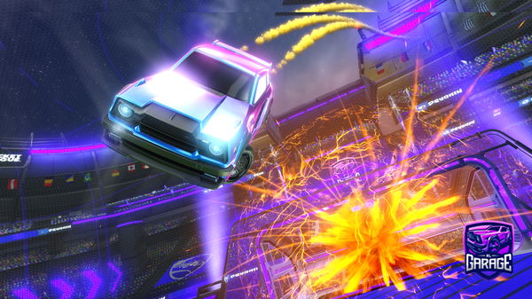 A Rocket League car design from Coop24441