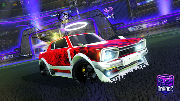 A Rocket League car design from narazoom