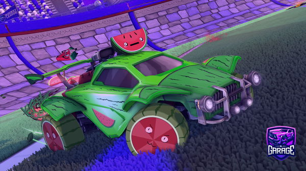 A Rocket League car design from Gummibear