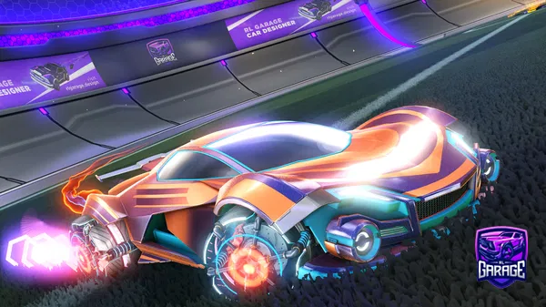 A Rocket League car design from nikkolas29