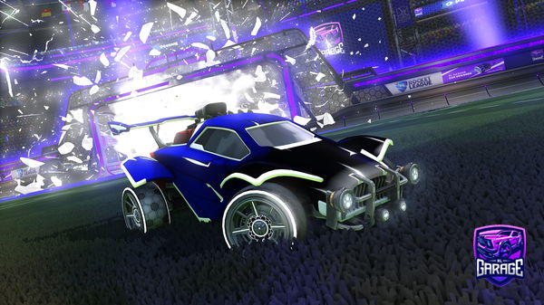 A Rocket League car design from deckkyyy