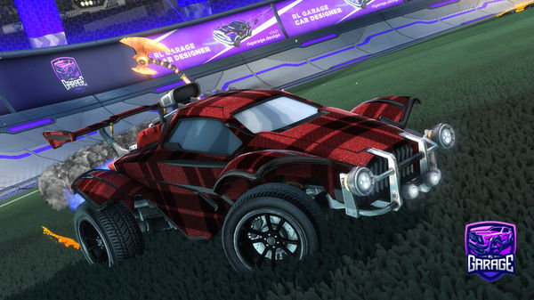 A Rocket League car design from TopTrojan