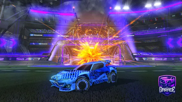 A Rocket League car design from Castrenza