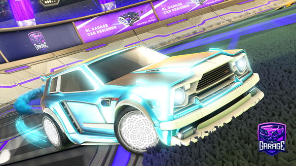 A Rocket League car design from Dogsarecool1984