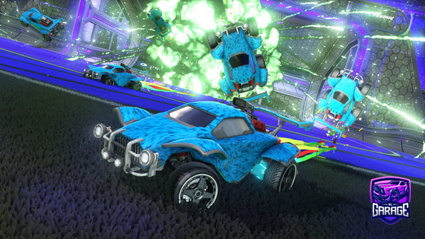 A Rocket League car design from Weaksouse