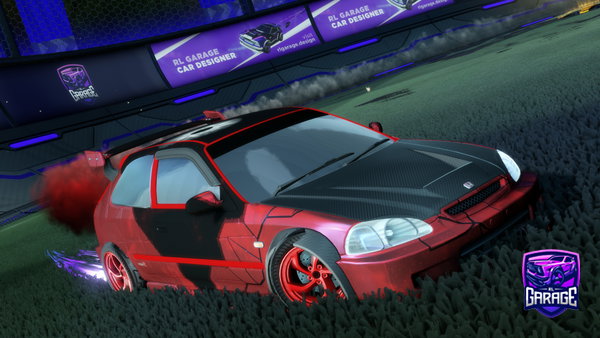 A Rocket League car design from ExtiinctRL