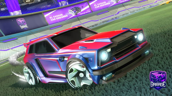 A Rocket League car design from Thedarksnake123