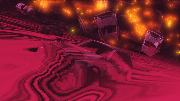 A Rocket League car design from IaN1312