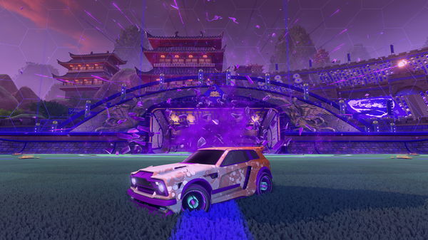 A Rocket League car design from Eeshuiscool