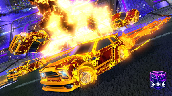 A Rocket League car design from xPrExYx