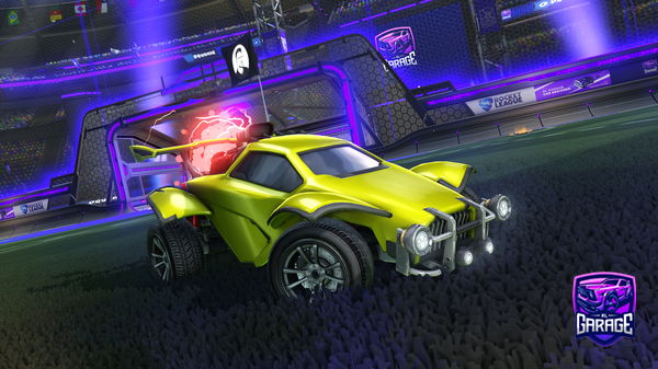 A Rocket League car design from BujiGuy