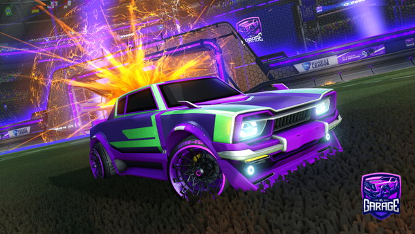 A Rocket League car design from AFlockOfDonuts