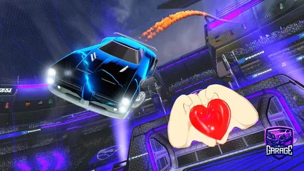 A Rocket League car design from LuckybotXD