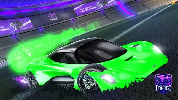 A Rocket League car design from FunkyPants14