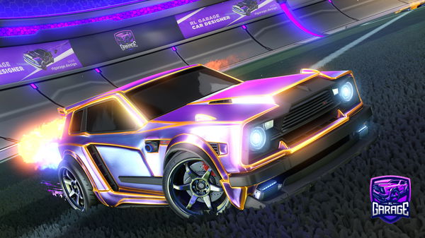 A Rocket League car design from Abubakertariq