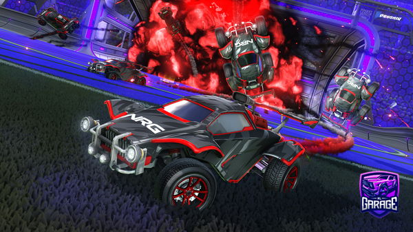 A Rocket League car design from Mataze