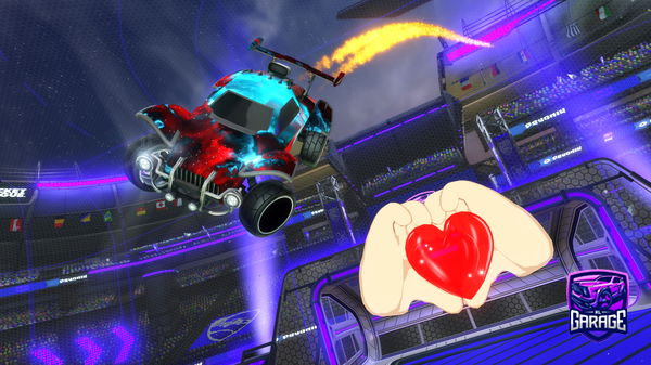 A Rocket League car design from ospire