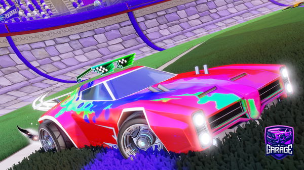 A Rocket League car design from jjyvn