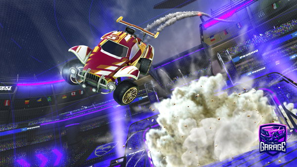 A Rocket League car design from athanasi0z