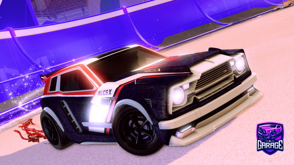 A Rocket League car design from Opai_Senpai