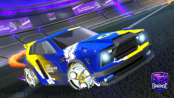 A Rocket League car design from Nolority