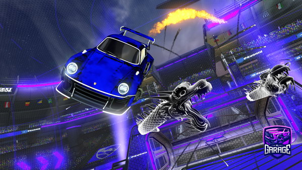 A Rocket League car design from AlexanderZ