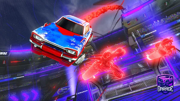 A Rocket League car design from SU5S3T