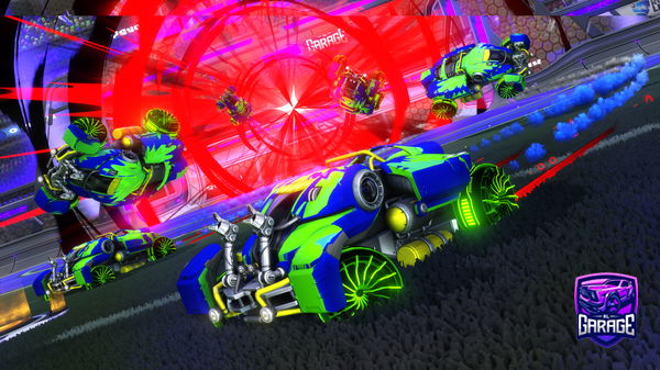 A Rocket League car design from TonyDee94
