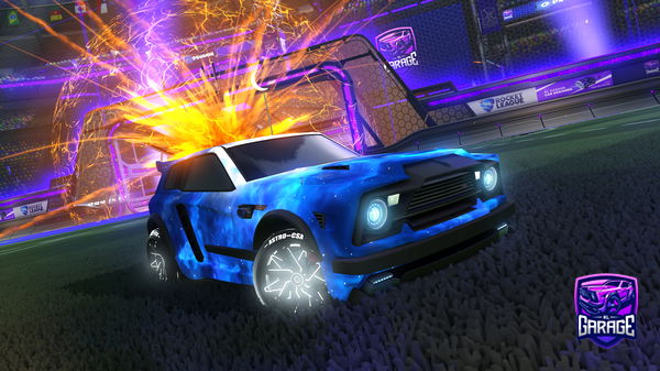 A Rocket League car design from SirABW