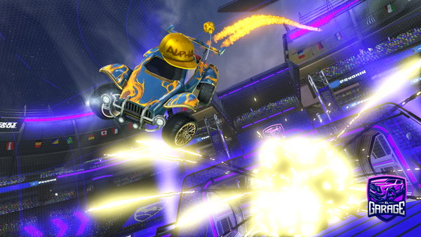 A Rocket League car design from bakonrl