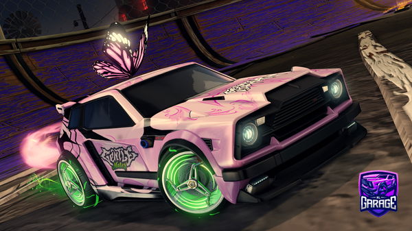 A Rocket League car design from SuperMommy