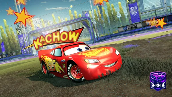 A Rocket League car design from yooletsplay