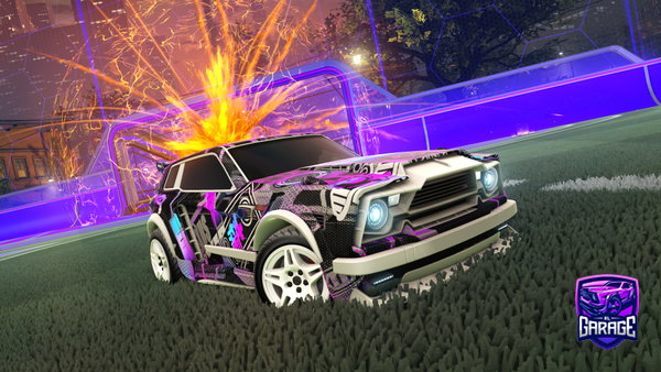 A Rocket League car design from FireEveryThing5