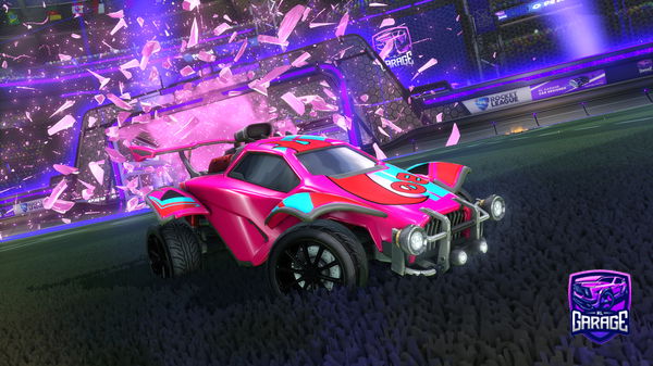 A Rocket League car design from Miresy